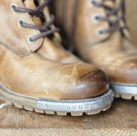 Fly London Women's Lask Mid-Calf Combat Boots - Picture 4 of 10